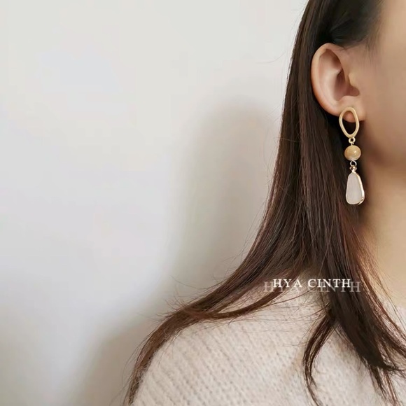 💙💕LAST ONE Sterling Silver Post STONE - Picture 3 of 12